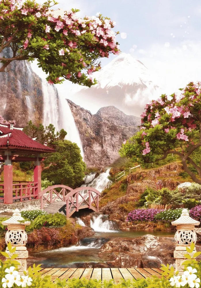 Garden in the mountains