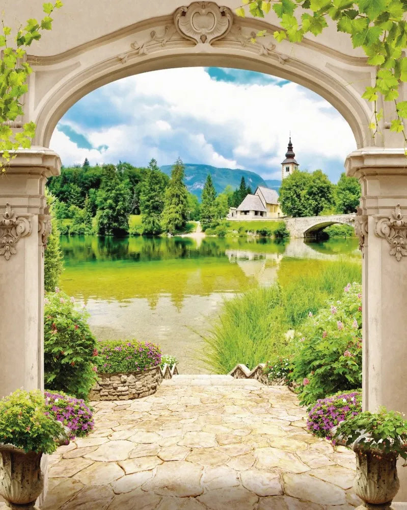 Arch at the pond