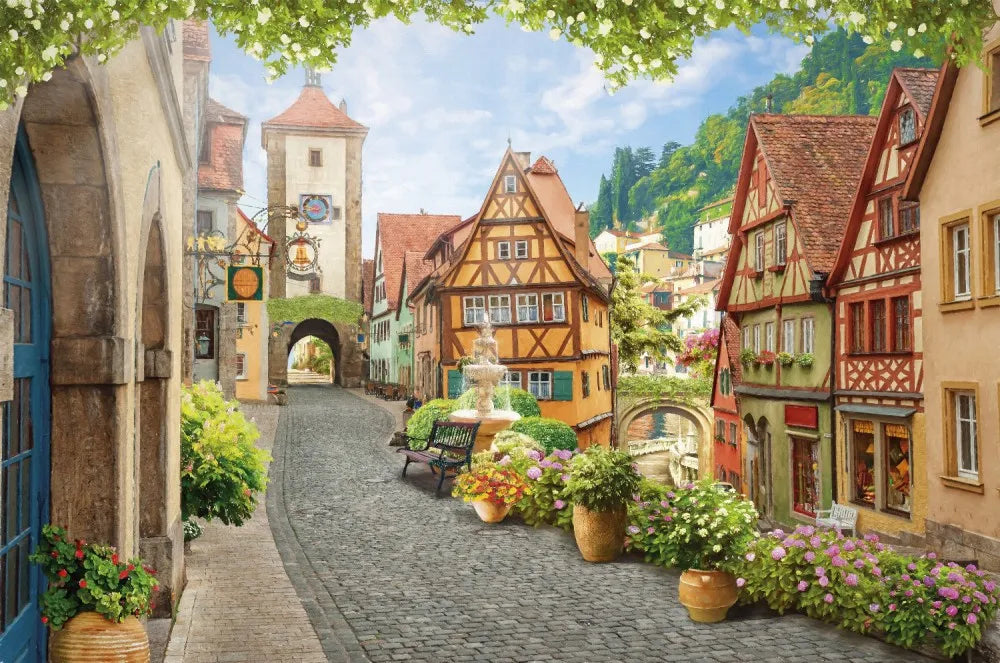 Street in Germany figure