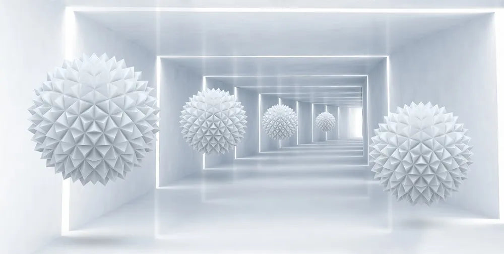 Sphere in 3D tunnel