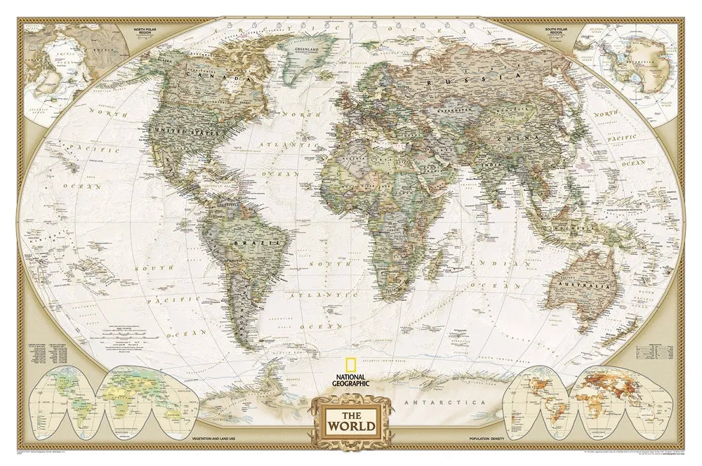 Antique map of the world