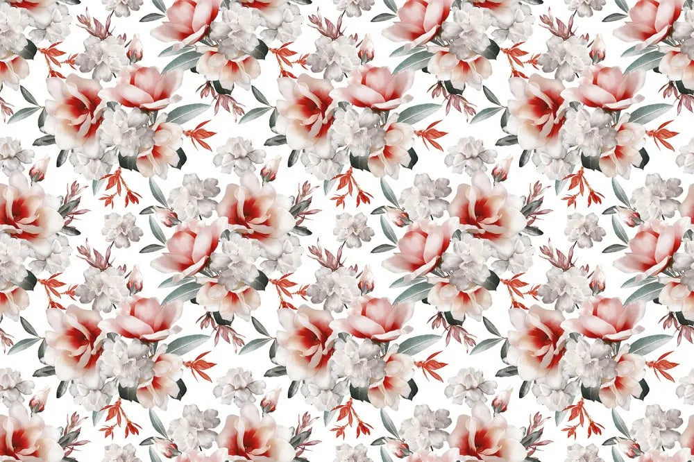 Hand drawn flowers