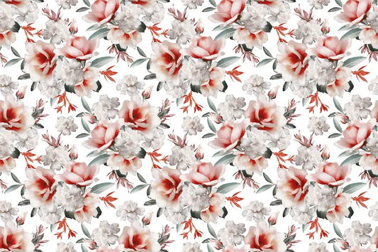 Hand drawn flowers