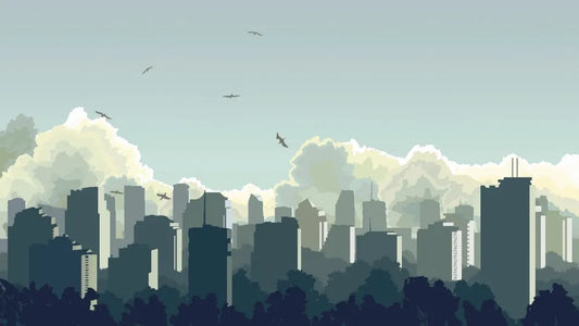 The city