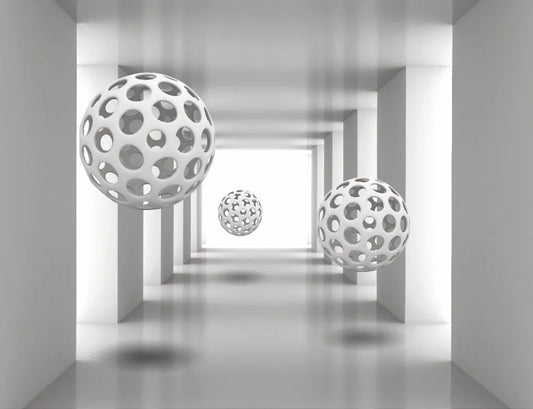 Spheres and columns 3D