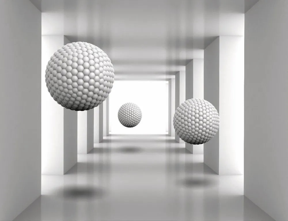 Spheres and columns 3D