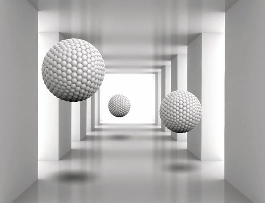 Spheres and columns 3D