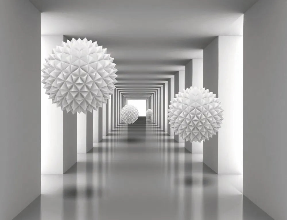 Spheres and columns 3D