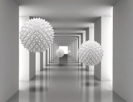 Spheres and columns 3D