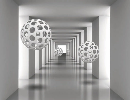 Spheres and columns 3D