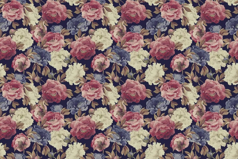 Peonies, drawing