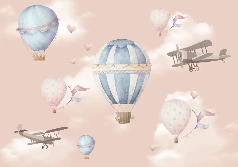 Balloons and airplanes