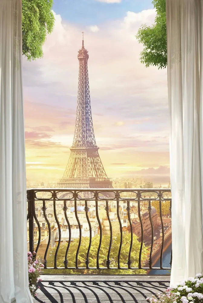 A balcony in Paris