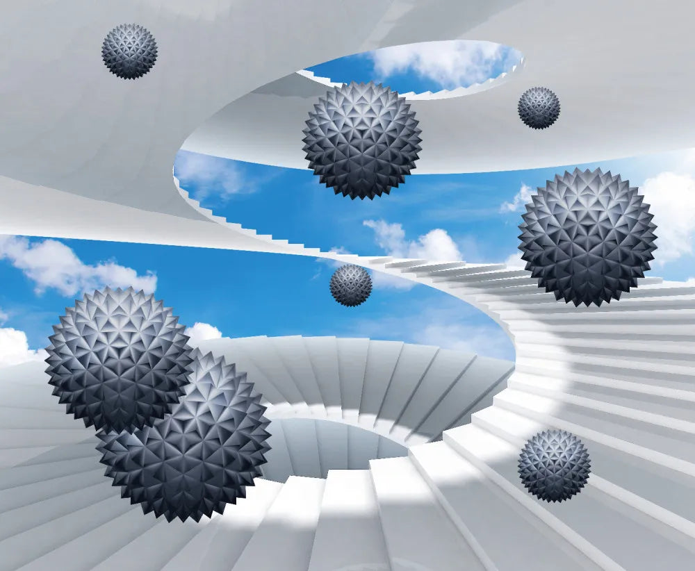Sphere and ladder 3D