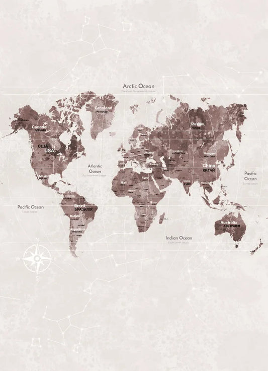 Modern map