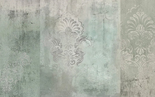 The patterns on the wall