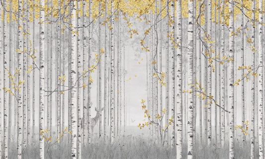 Birch, drawing