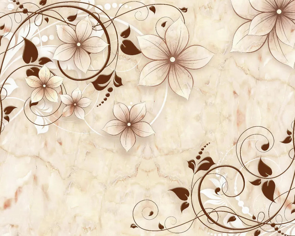Floral patterns 3D