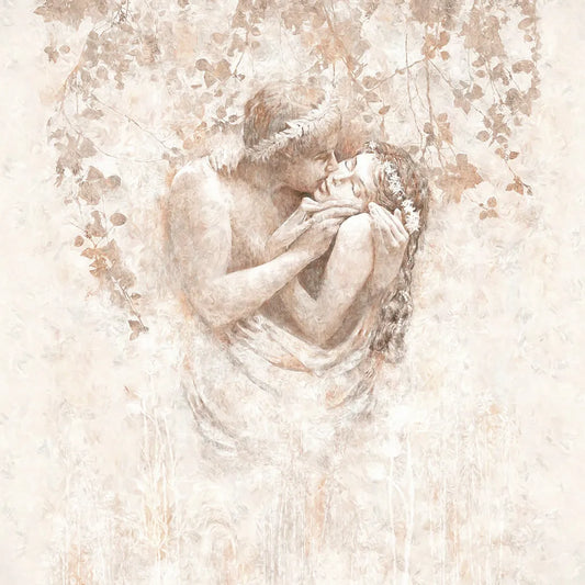 Couple kiss