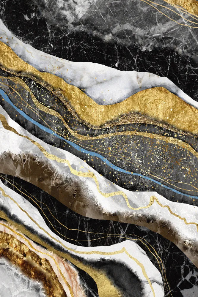Marble and gold