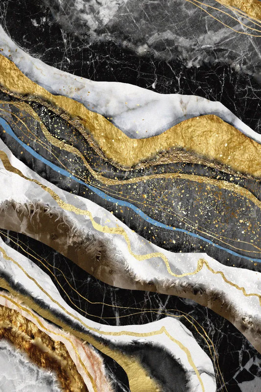 Marble and gold
