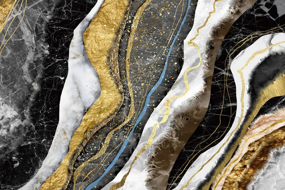 Marble and gold