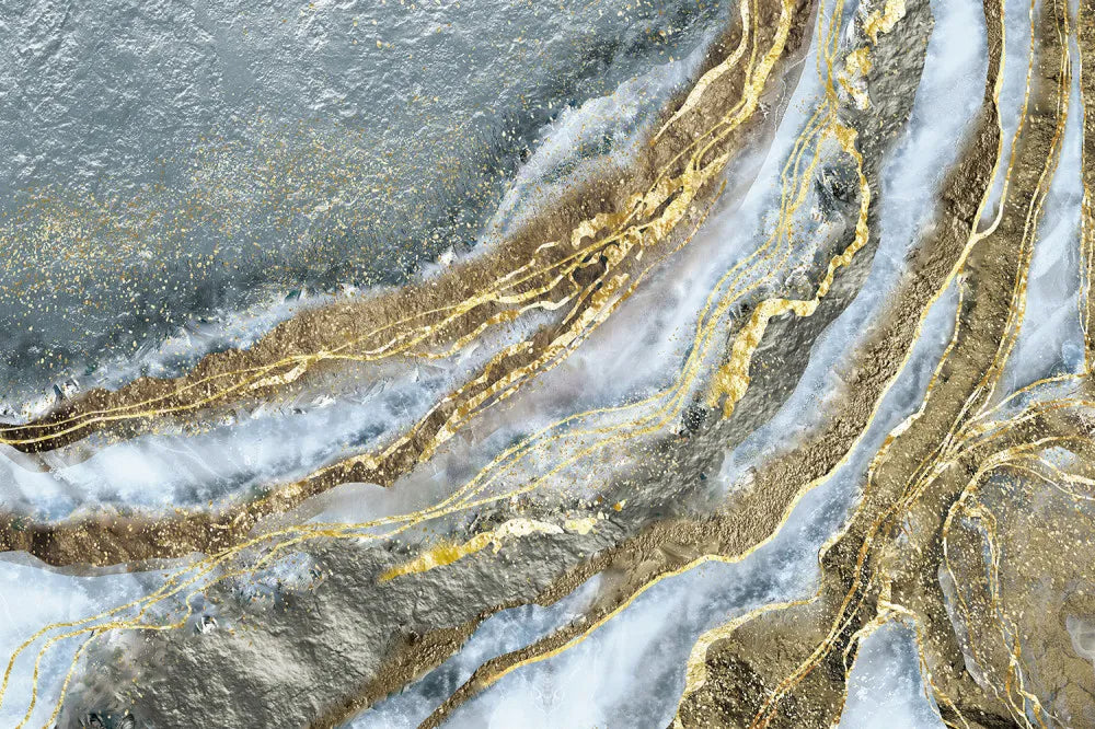 Marble and gold