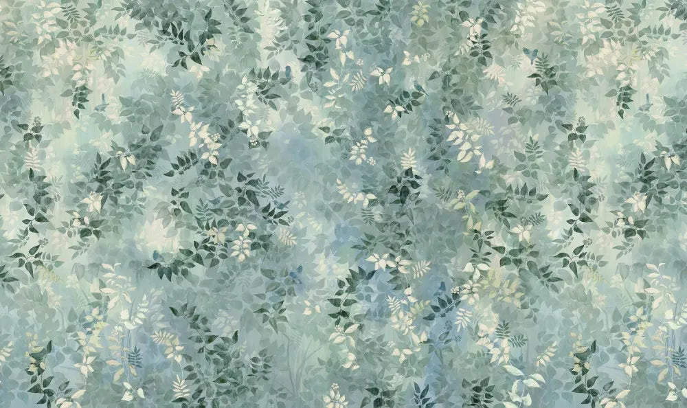 Green leaves in the forest