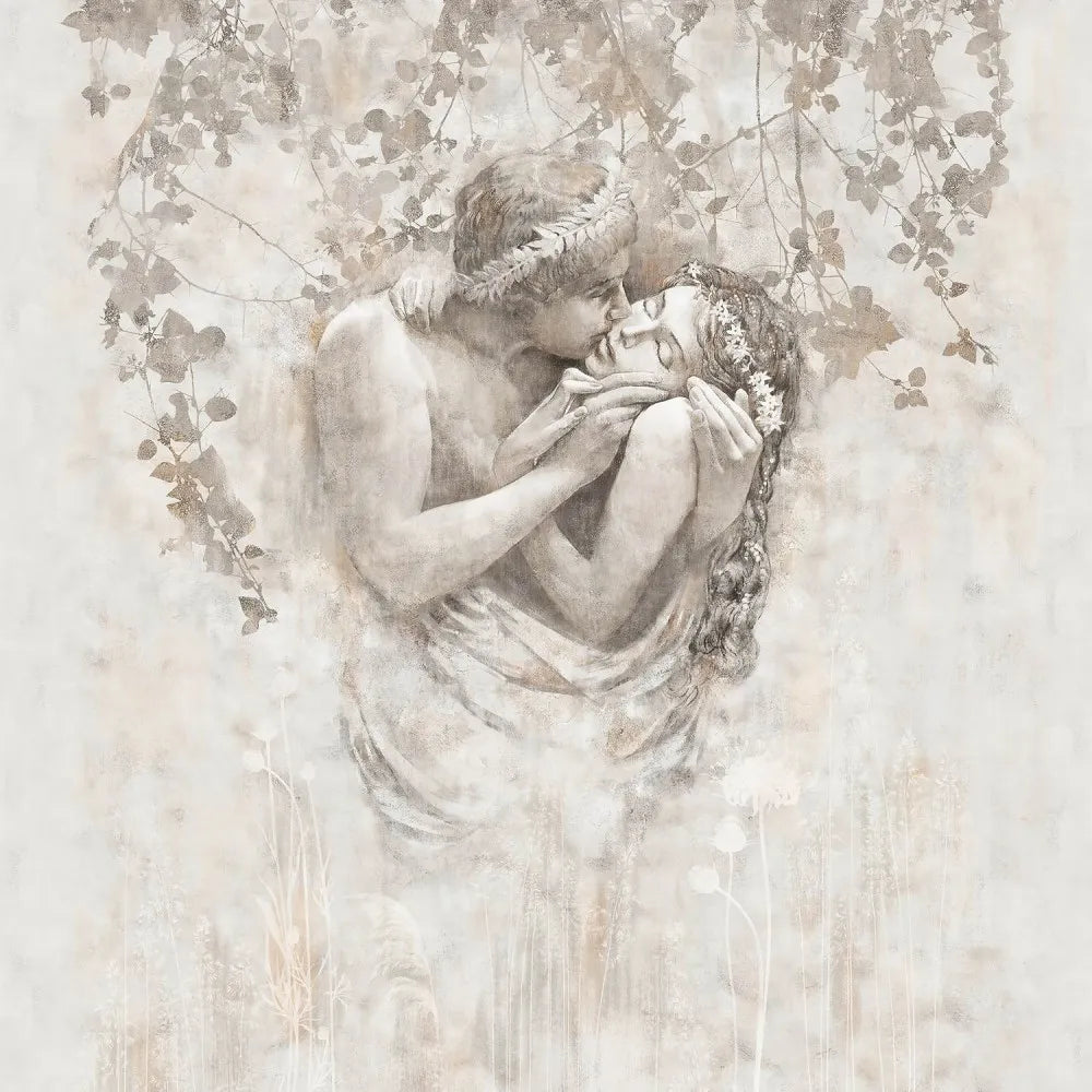 The kiss of lovers
