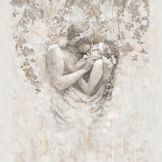 The kiss of lovers