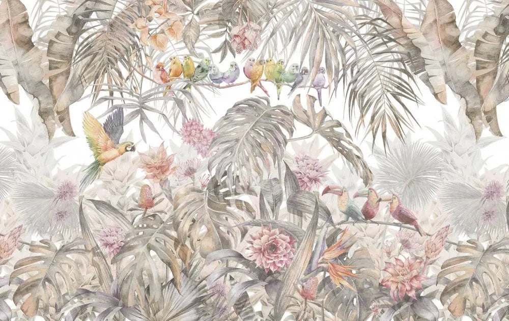 Birds in the garden of Eden