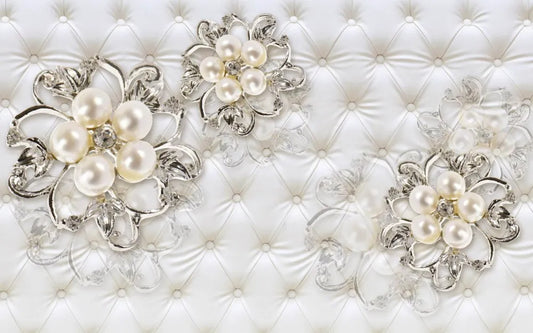 Pearl flowers 3D