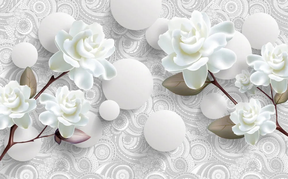 Flowers and spheres