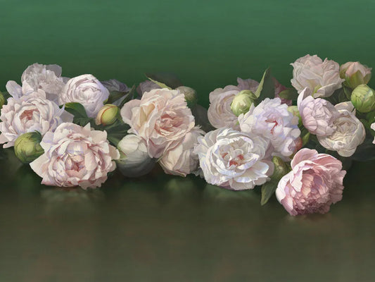 Peonies scenic