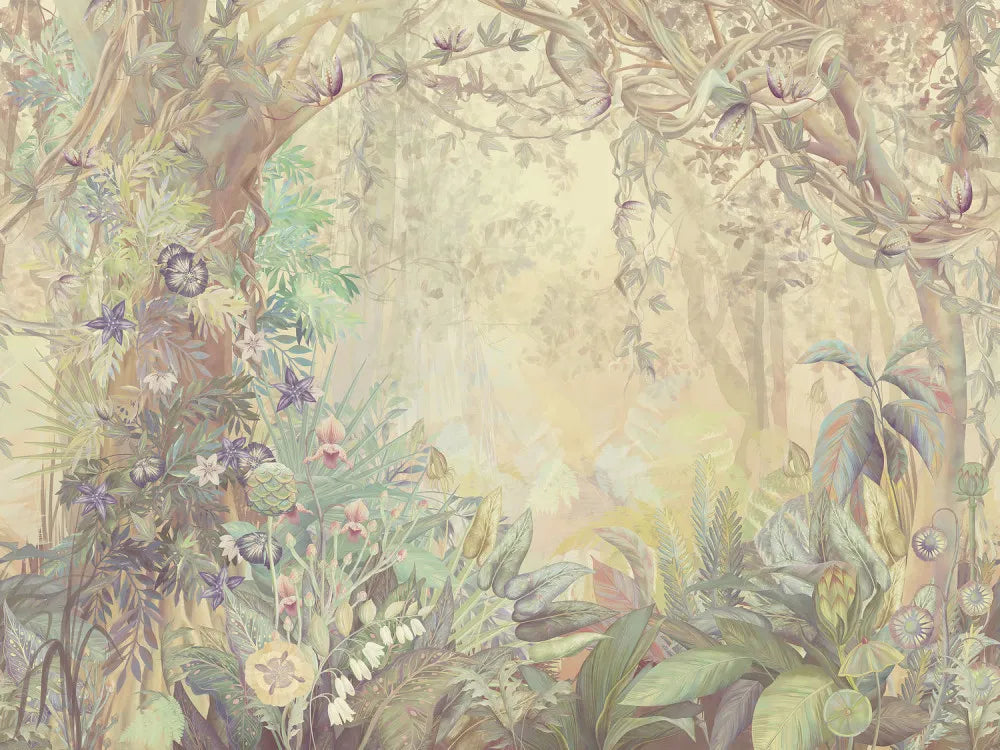 Beautiful tropical garden