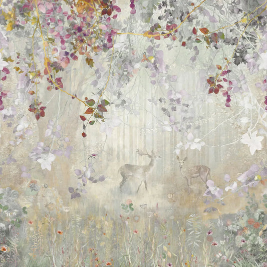 Deer in a beautiful forest