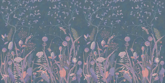 Wildflowers at dawn