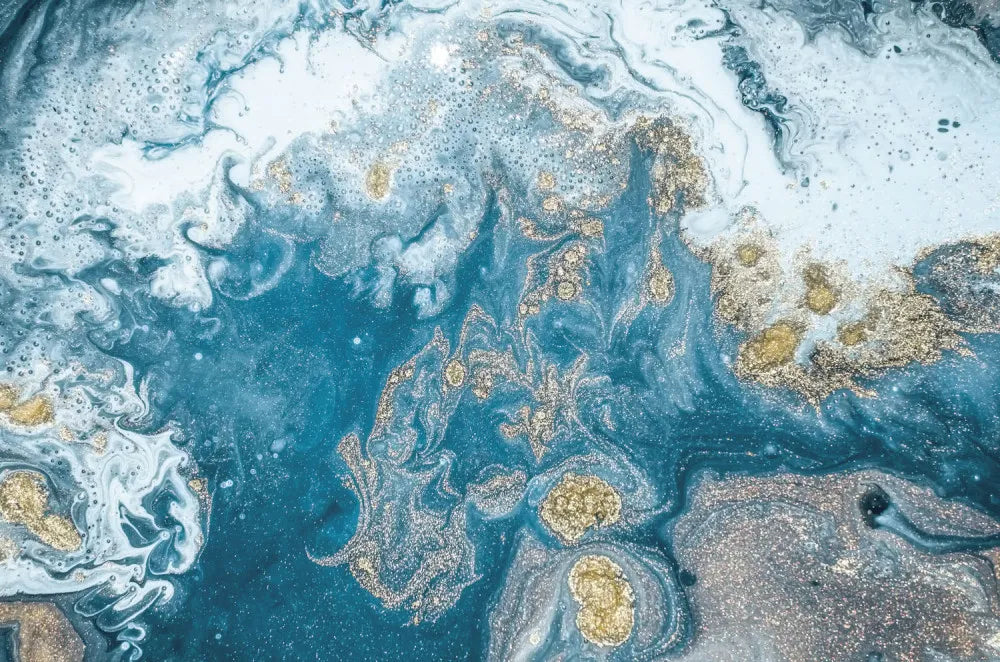 The Golden tide in the mineral