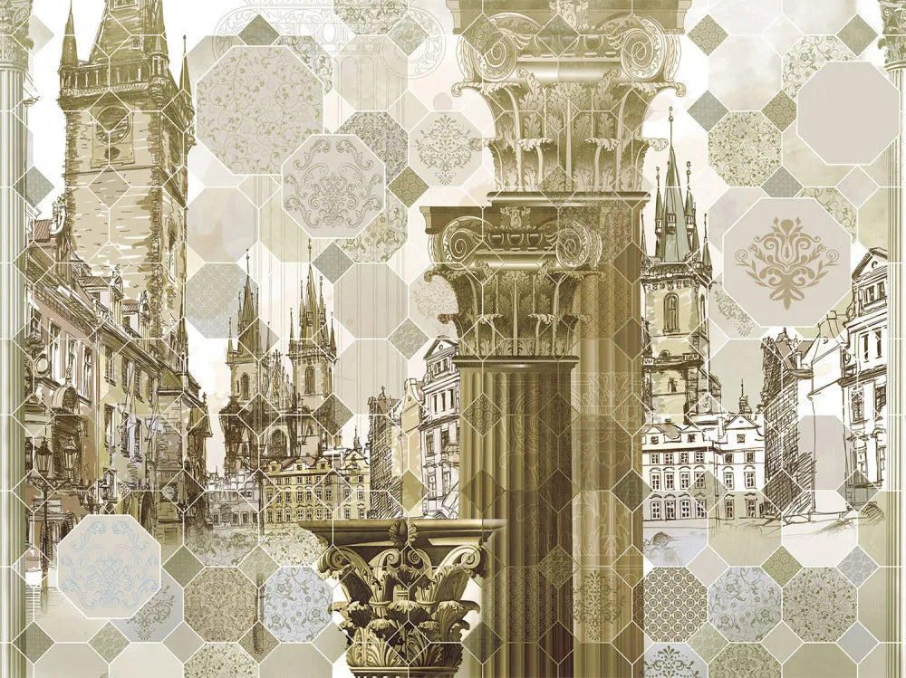 The Sunny picture of Prague