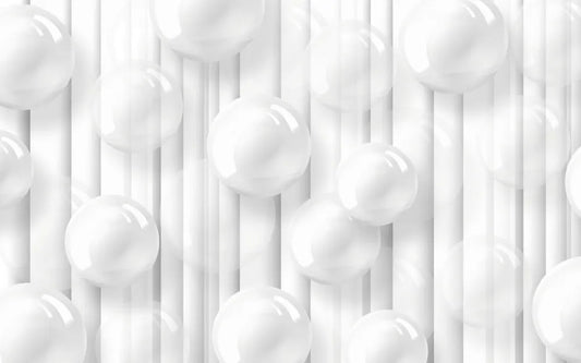 Bubbles on textured background