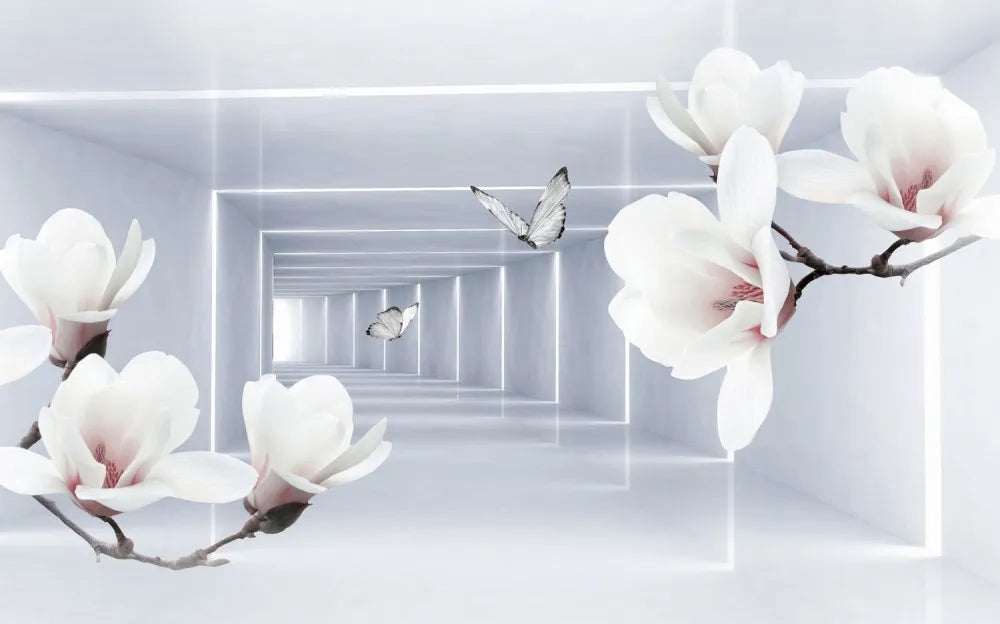 White Magnolia in the hallway