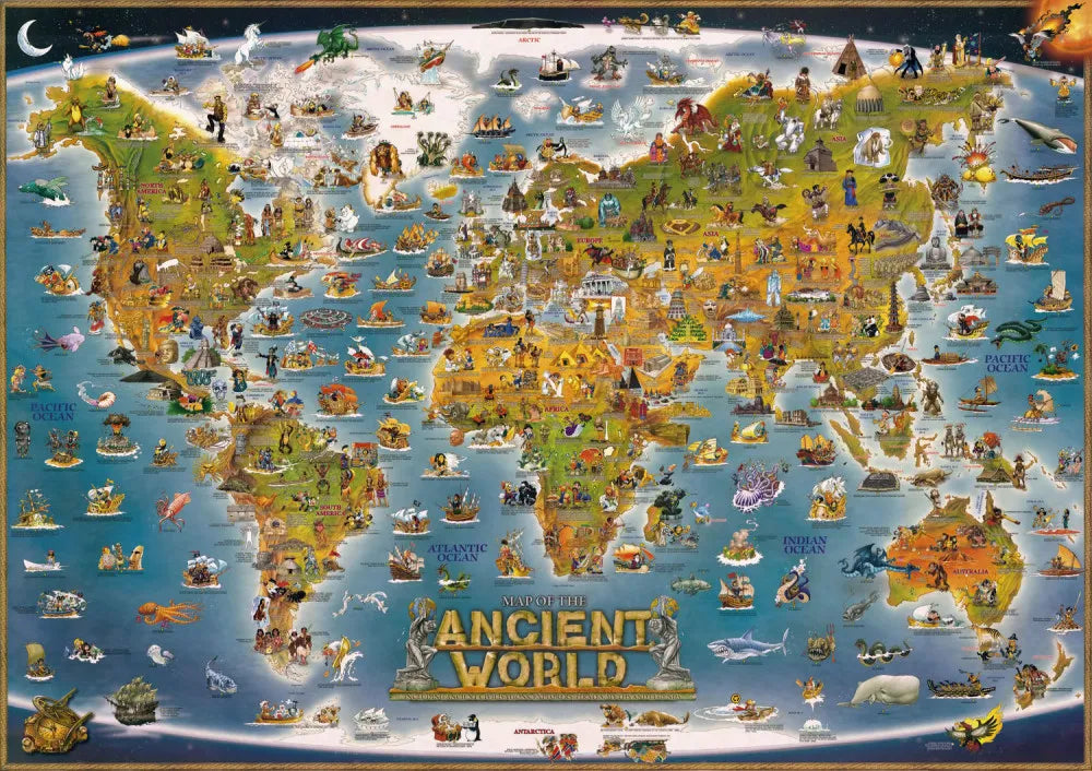 Nations children's map