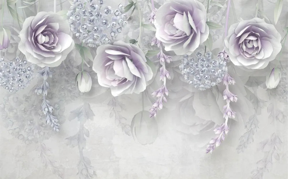 Gentle flowers 3D