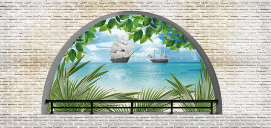 The window overlooking the Bay