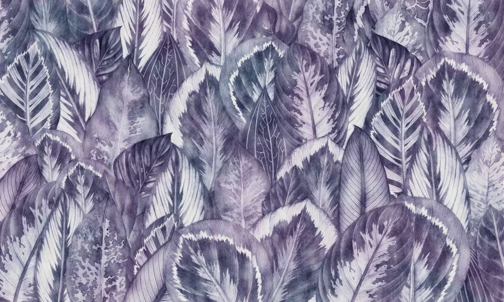Bright textured leaves
