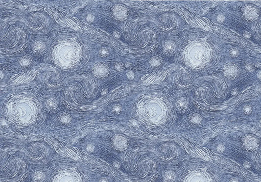 Starry night painting