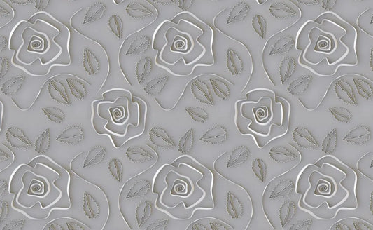 Flowers 3D pattern