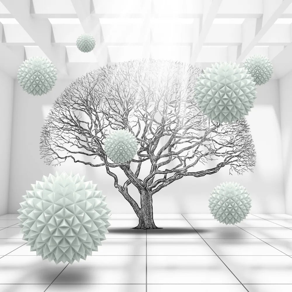 Sphere and tree 3D