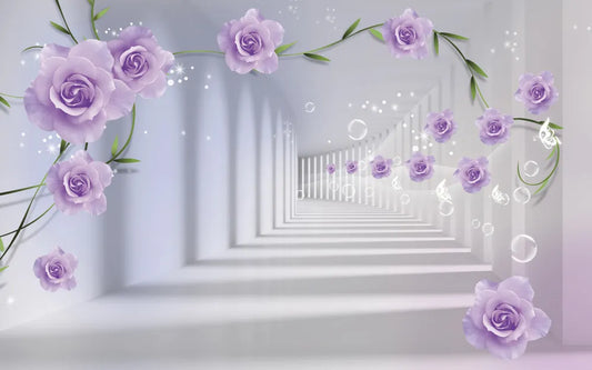 The flowers and the tunnel 3D