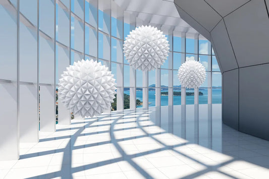 Sphere 3D in the hallway